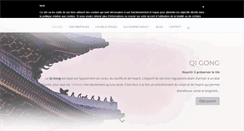 Desktop Screenshot of cours-qigong.fr